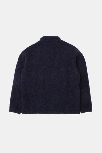 Unconventional Zip Logo - Plain Navy