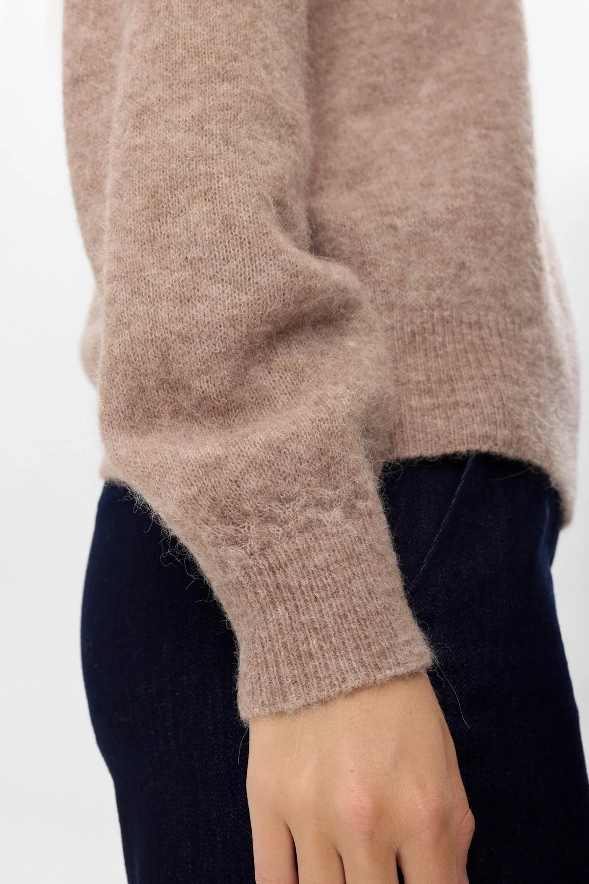 Nuriette Pullover - Taupe Grey