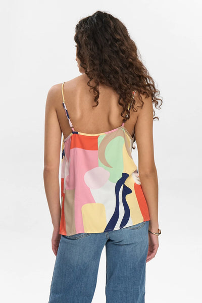 Nuulrika Strap Top - Flamingo Pink