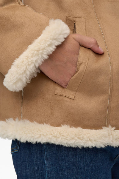 Nueliotta Reversible Jacket - Cognac