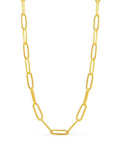 Alice Oval Chain - Gold Plating