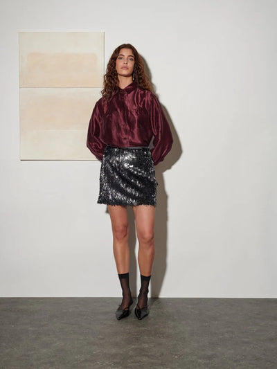 Feven Shirt - Bordeaux Red