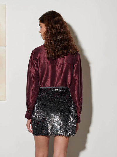 Feven Shirt - Bordeaux Red