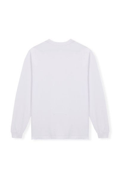Basic Long Sleeve Tee - White