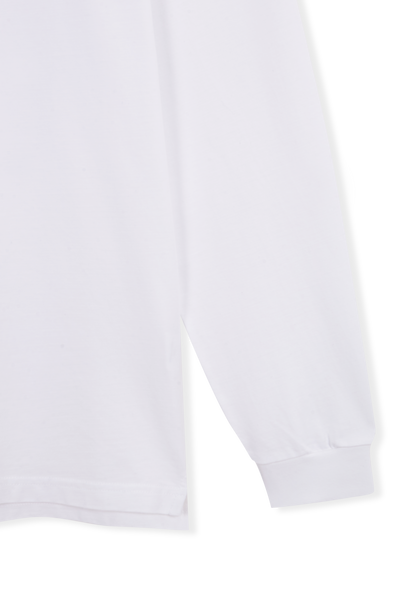 Basic Long Sleeve Tee - White