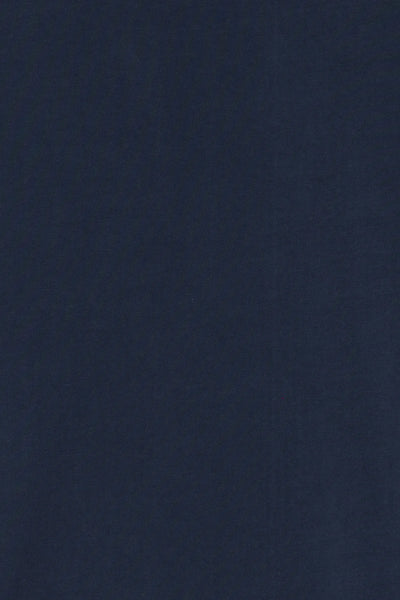 Basic Long Sleeve Tee - Navy Blue
