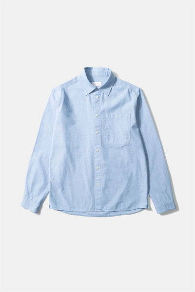 Blue Shadow Shirt - Plain Light Blue
