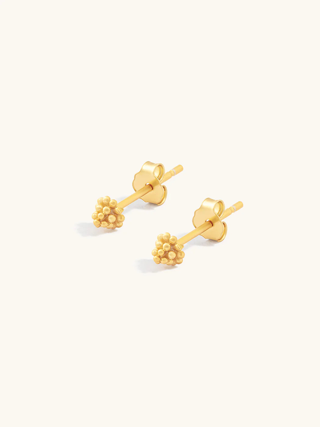 Cala Beaded Studs - Gold Plating