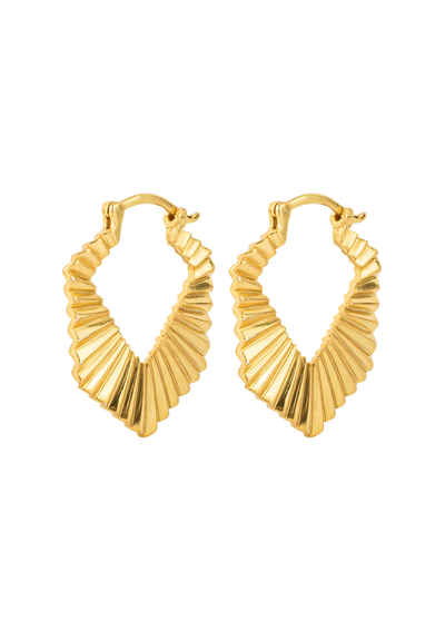 Celestial Horizon Gilded Earrings - Gold