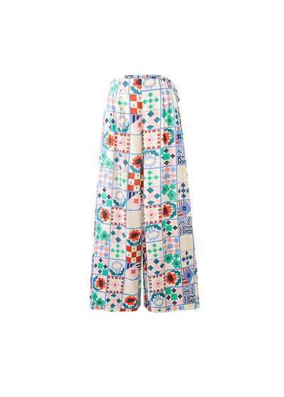 Egeria Trousers - Multi Print