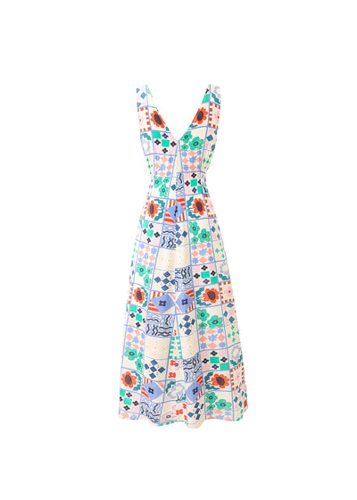 Consordia Dress - Multi Print