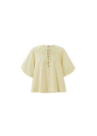 Cosimo Blouse - Pale Yellow