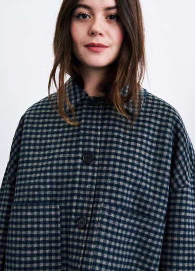 Sheffield Coat - Navy Blue
