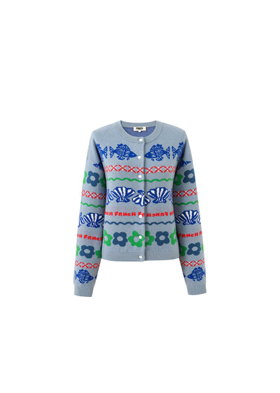 Federica Cardigan - Light Blue