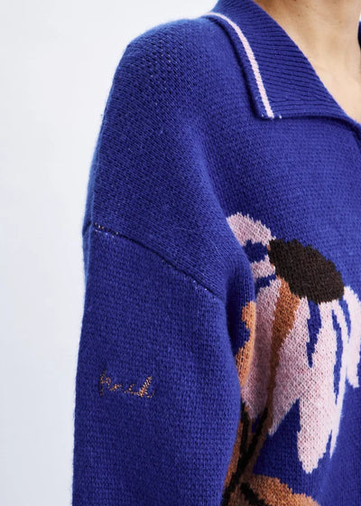 Wando Cardigan - Electric Blue