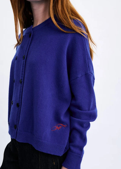 Chichi Cardigan - Electric Blue