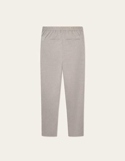 Como Tapered Slub Drawstring Pants - Light Sand