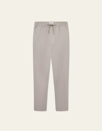 Como Tapered Slub Drawstring Pants - Light Sand
