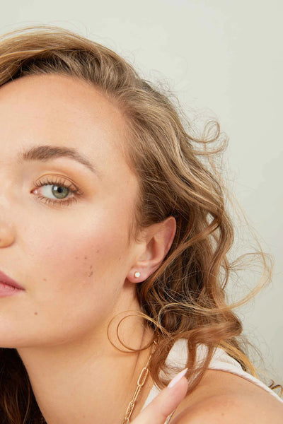 Aura Opal Studs - Gold Plating