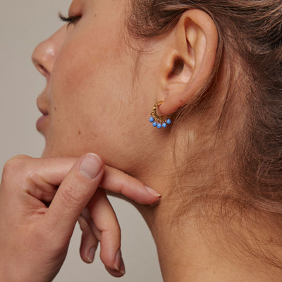 Astrid Earrings - Cornflower