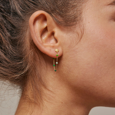 Lola Earrings - Gold/Spring