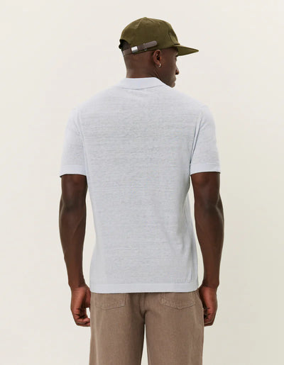 Emmanuel Polo Knit - Xenon Blue