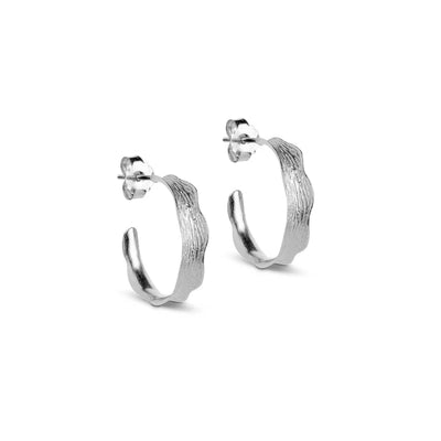 Ane Small Hoops - Silver