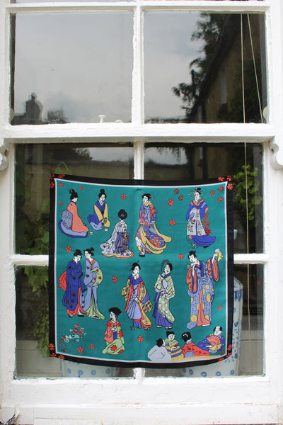 Silk Scarves - Gei (art) sha (person)