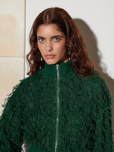 Femi Bomber Jacket - Spruce Green