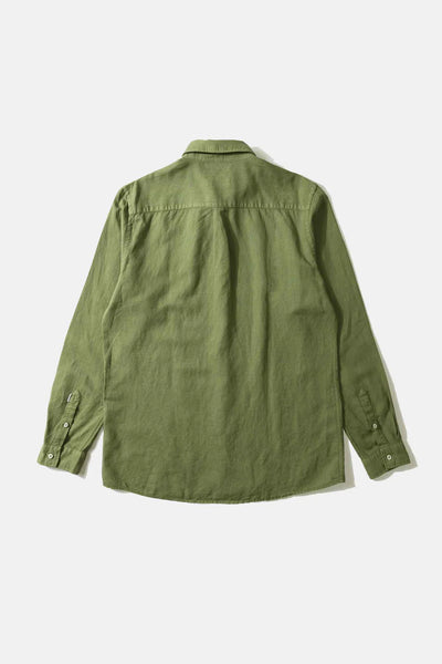Linen Shirt - Plain Khaki