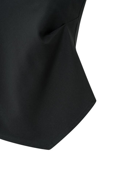 Asymmetric Strappy Top - Washed Black