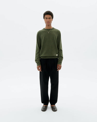 Lucien Knitted Sweater - Dark Green