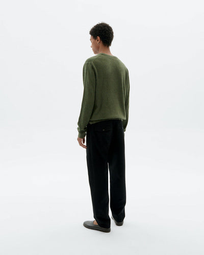 Lucien Knitted Sweater - Dark Green