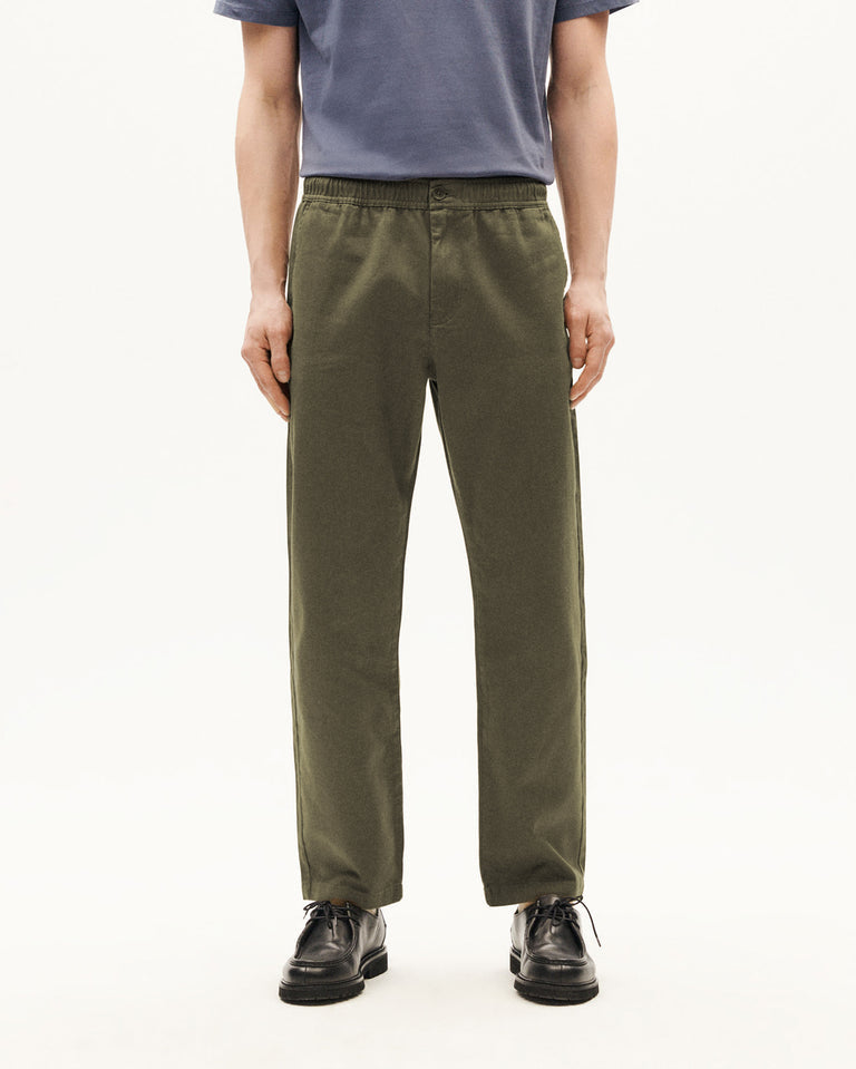 Travel Pants - Olive Green