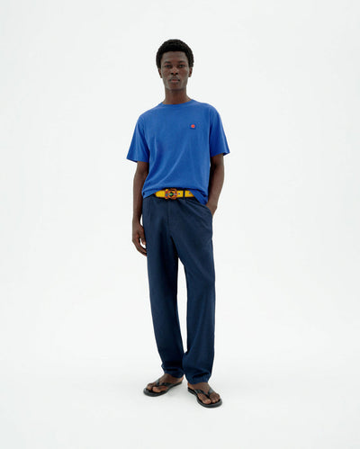 Moero Hemp Pants - Navy