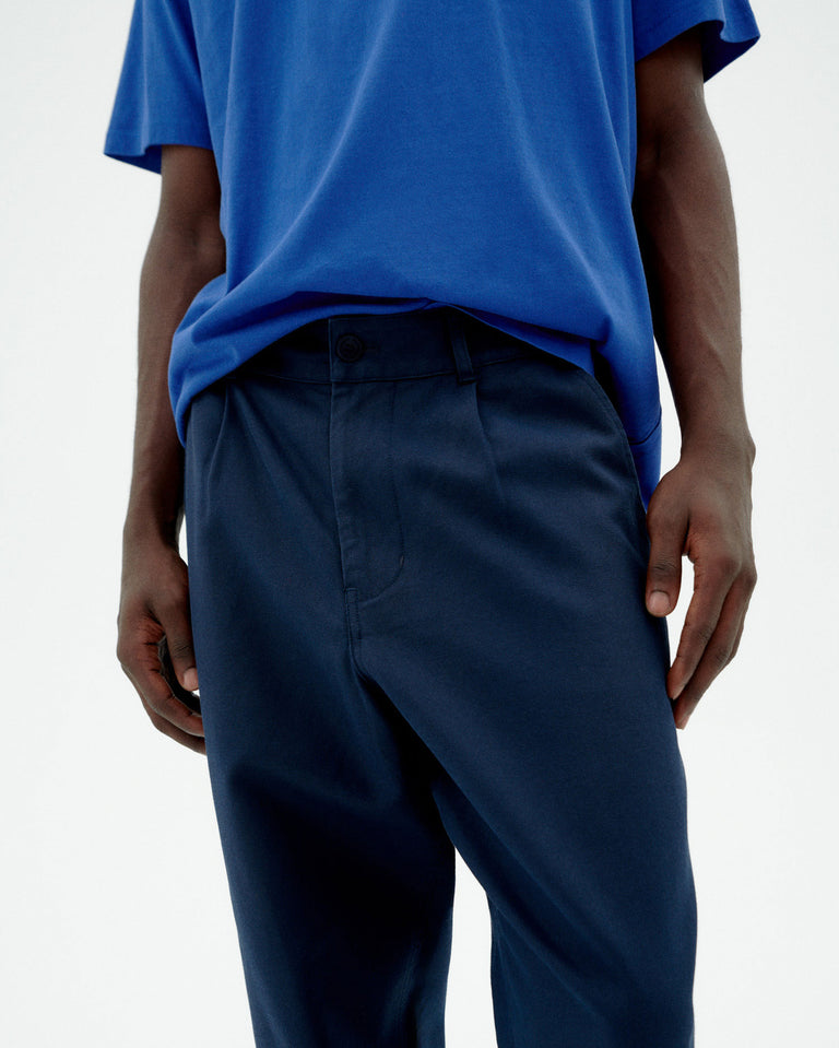 Moero Hemp Pants - Navy