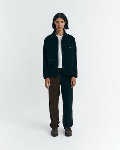 Gabin Corduroy Shirt - Navy