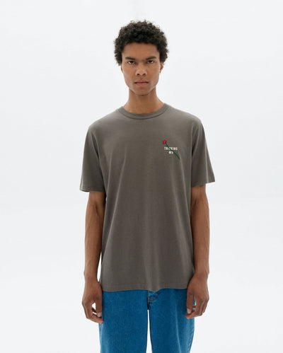 Zach Flower Pavement T-Shirt - Grey