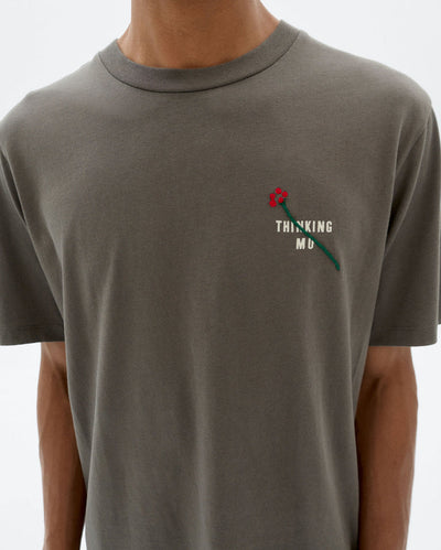 Zach Flower Pavement T-Shirt - Grey