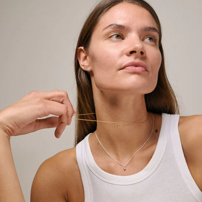 Balloon Necklace - Gold