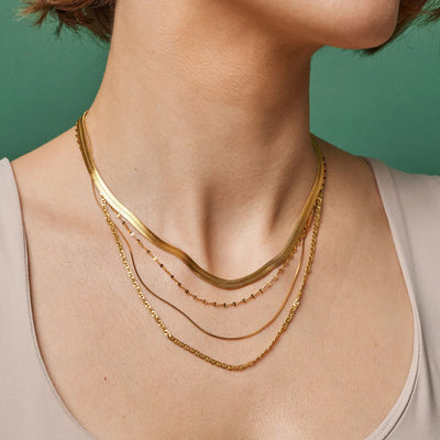 Ellie Necklace - Gold