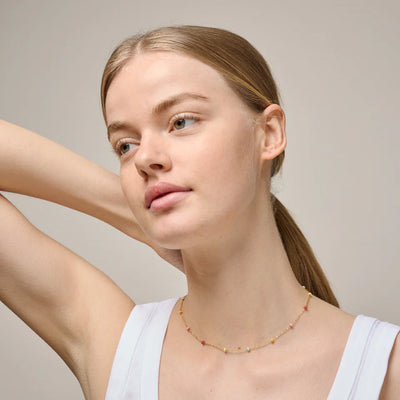 Lola Bold Necklace - Rainbow