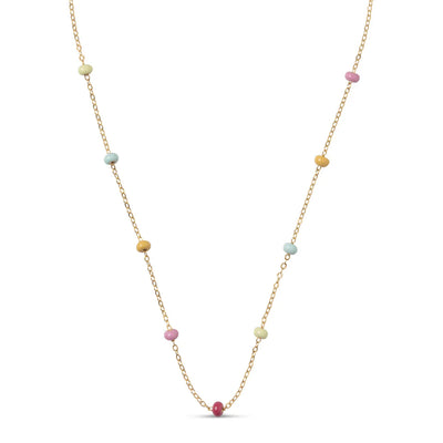 Lola Bold Necklace - Rainbow