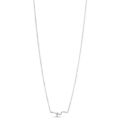 Twist Necklace - Silver
