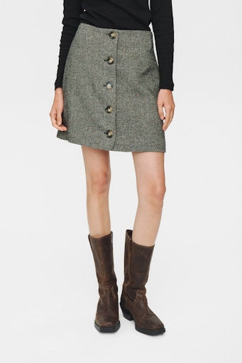 Nuavey Mini Skirt - Caviar