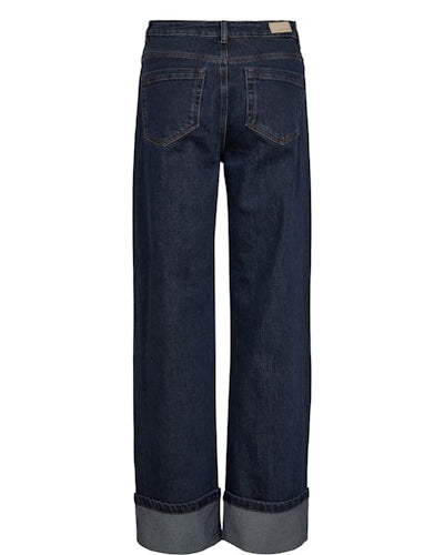 Nutronoto Wide Jeans - Dark Denim Blue