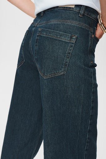 Nutronoto Wide Jeans - Dark Denim Blue