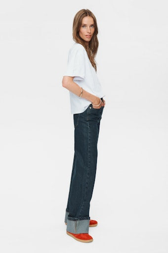 Nutronoto Wide Jeans - Dark Denim Blue