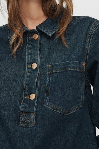 Nutronto Shirt - Dark Denim Blue