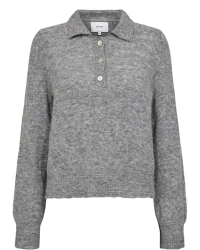 Nuciara Riette Pullover - Medium Grey Melange